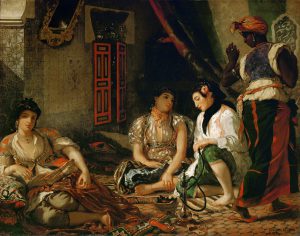 Eugene Delacroix, Les Femmes d’Algiers dans leur appartement, 1834